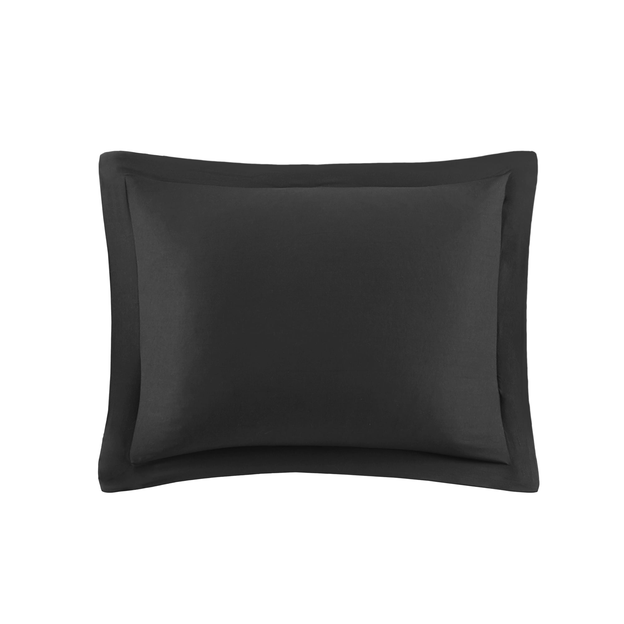 All-Season All in One Down Alt Reversible Comforter and Sheet set- 5 Piece, Twin, Black - Cloud-Like Soft Lightweight Bed Comforter Detail