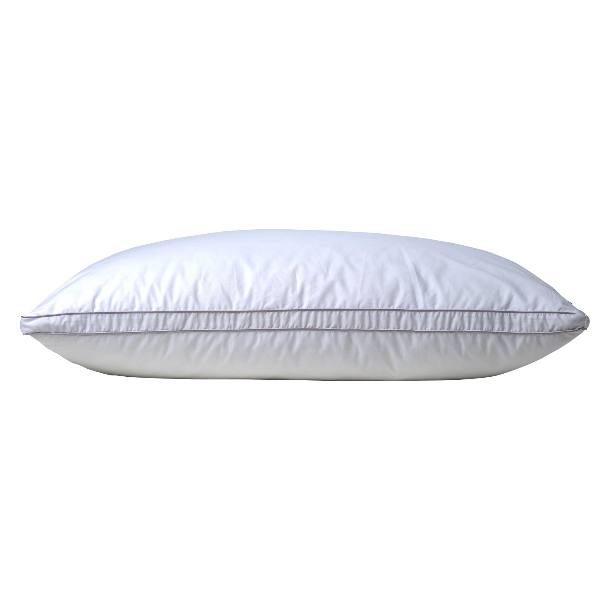 Fluffy Shredded Linen Premium Goose Down Feather Pillow for Bed, Soft & Supportive, Standard Size, White - Orthopedic Shredded Foam Bed Pillow Set Detail