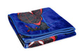 Cozy Fleece Kids Throw Blanket, 46 x 60, Microfiber, Blue, Marvel - Lightweight Plush Warm Blanket for All Seasons - Default Title