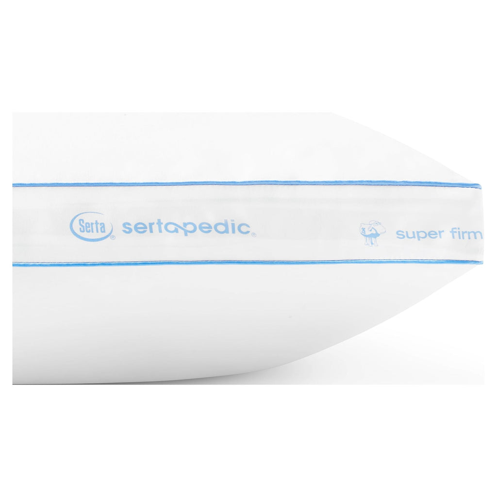 Fluffy Shredded Extra Firm Pillow, Standard/Queen, 2 Pack, Hypoallergenic - Hotel Quality Plush Sleeping Pillows Detail