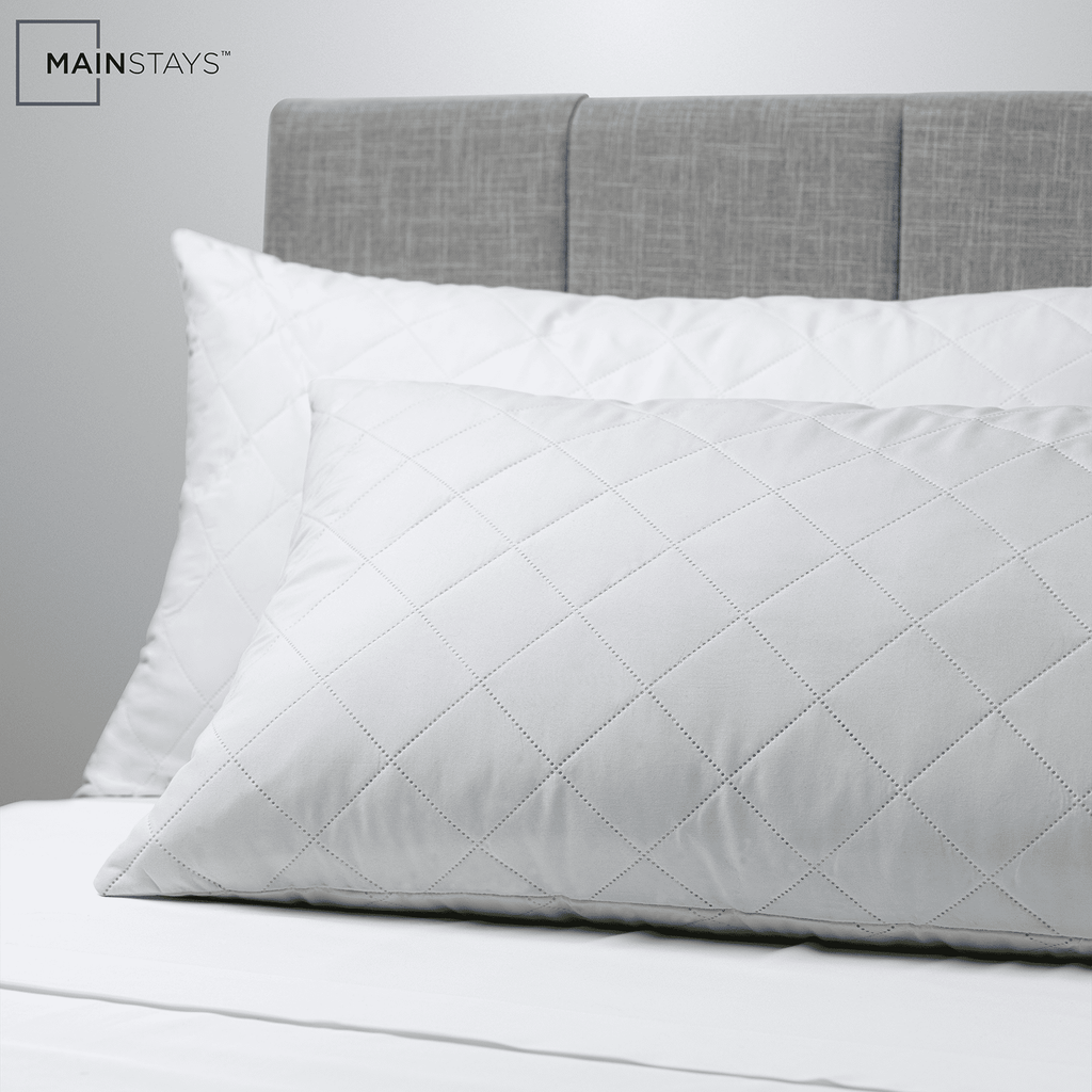 Hotel Collection Memory Foam Cluster Bed Pillow, Standard Queen - Hotel Quality Plush Sleeping Pillows Detail
