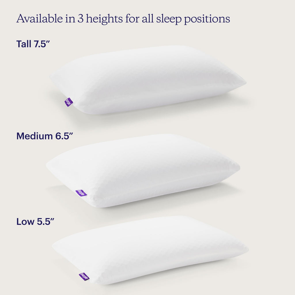 Hotel Collection Harmony Pillow Standard, Tall - 360º Grid Hex Technology, Hypoallergenic - Decorative Throw Pillow Cushion for Sofa & Bed Detail