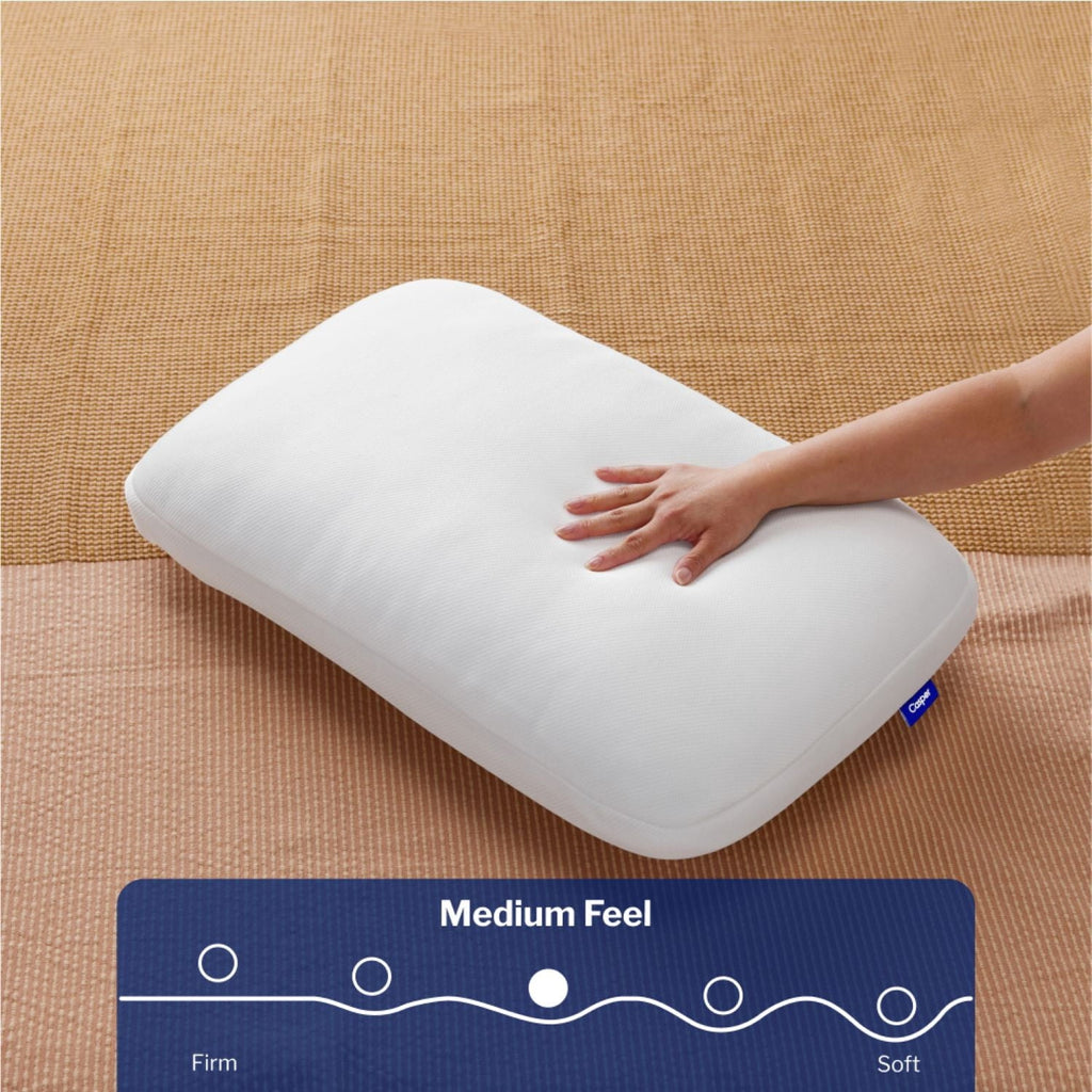 Ergonomic Memory Foam Essential Cooling Hybrid Pillow, Standard - Hotel Quality Plush Sleeping Pillows Detail