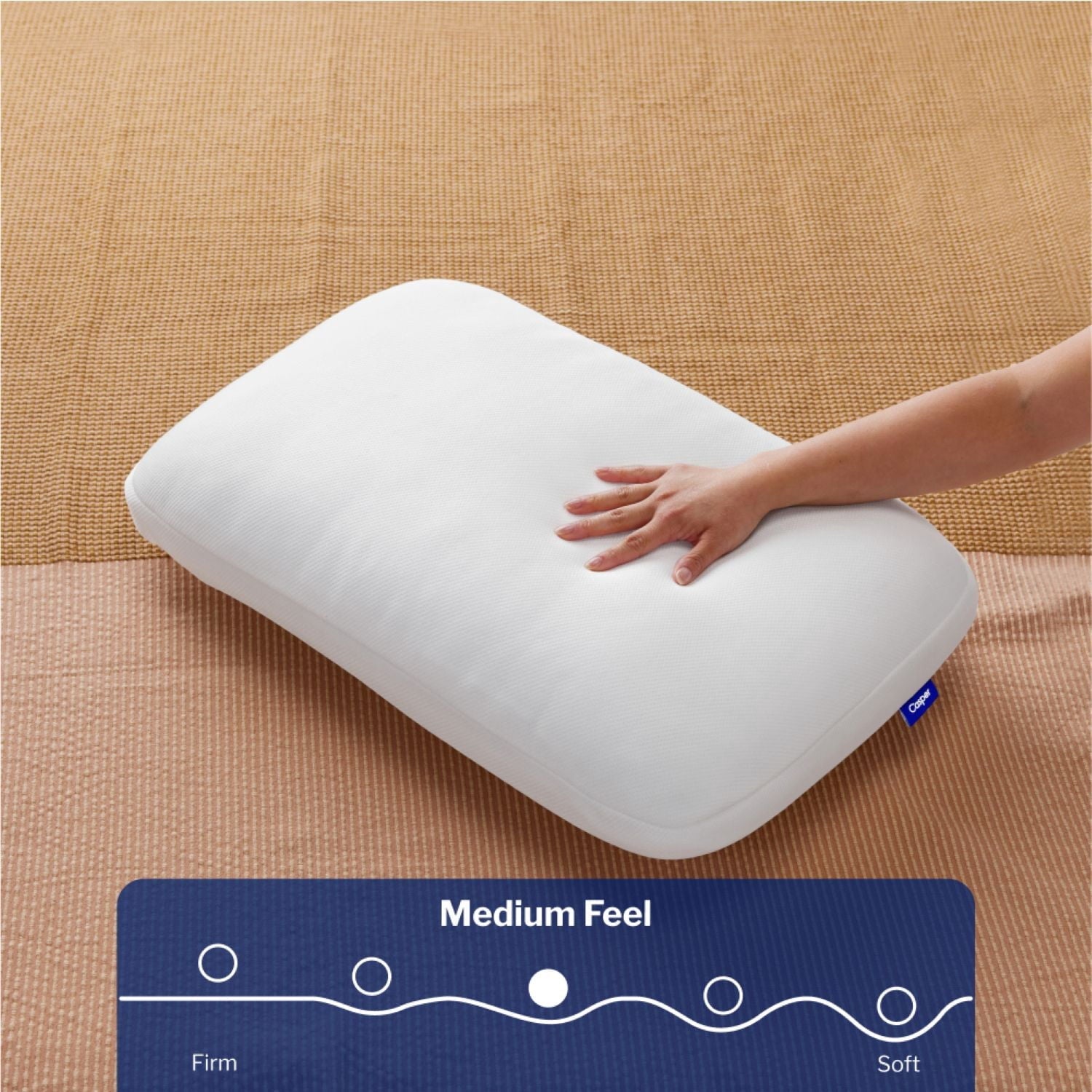 Ergonomic Memory Foam Essential Cooling Hybrid Pillow, Standard - Hotel Quality Plush Sleeping Pillows Detail
