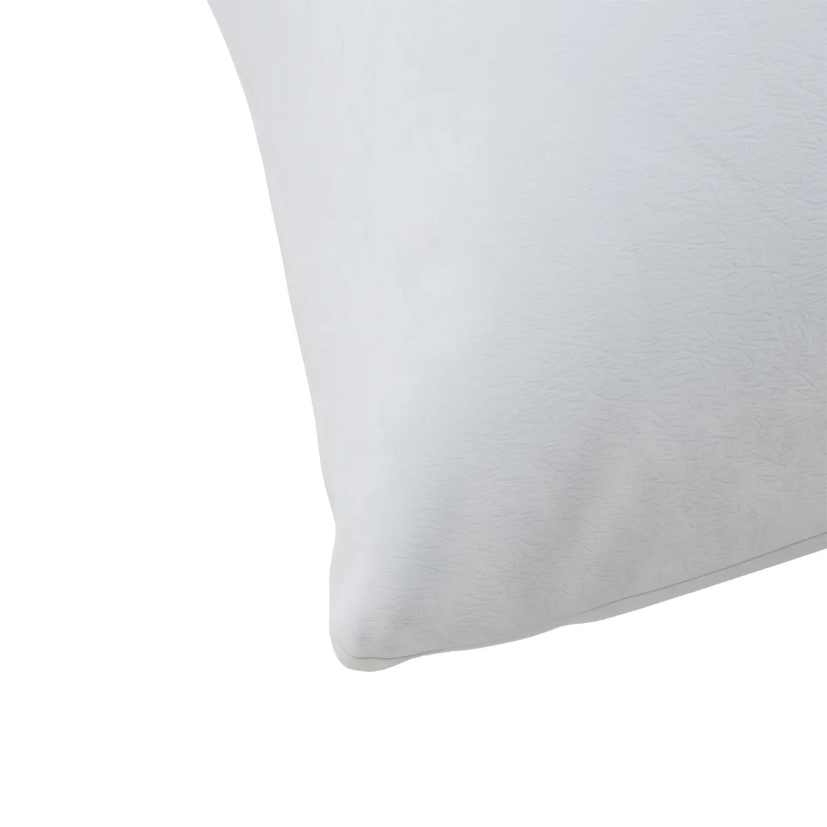 Hotel Collection Huggable Support Bed Pillow, Standard- Soft Velvety Cover, Squishable Comfort (2 Count) - Ergonomic Memory Foam Pillow for Neck Pain Support Detail