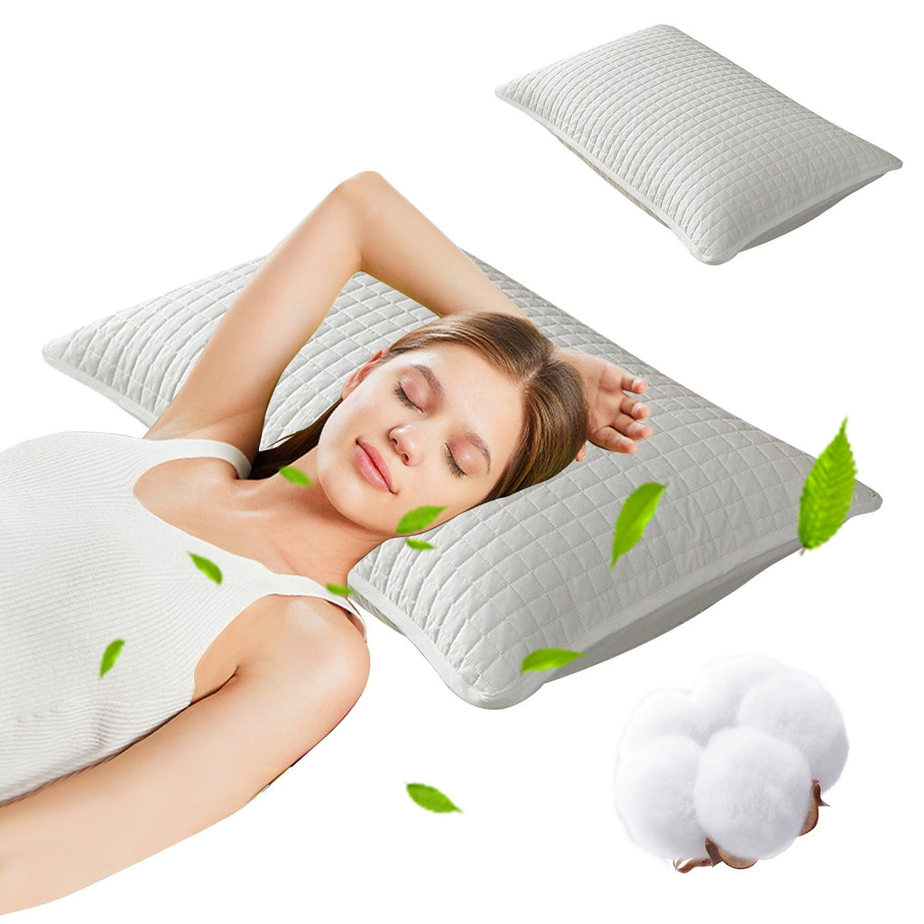Hotel Collection Memory Foam Pillow, Toddler Pillow, Small Pillows for Kids, Soft & Hypoallergenic - Kids Sleeping Pillow - Toddler Be... - Hotel Quality Plush Sleeping Pillows Detail