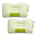 Orthopedic Support 2-Pack Bamboo Fiber Bed Pillow (29.13" x 18.9") - A-Class Safe and Cooling - Decorative Throw Pillow Cushion for Sofa & Bed - Default Title