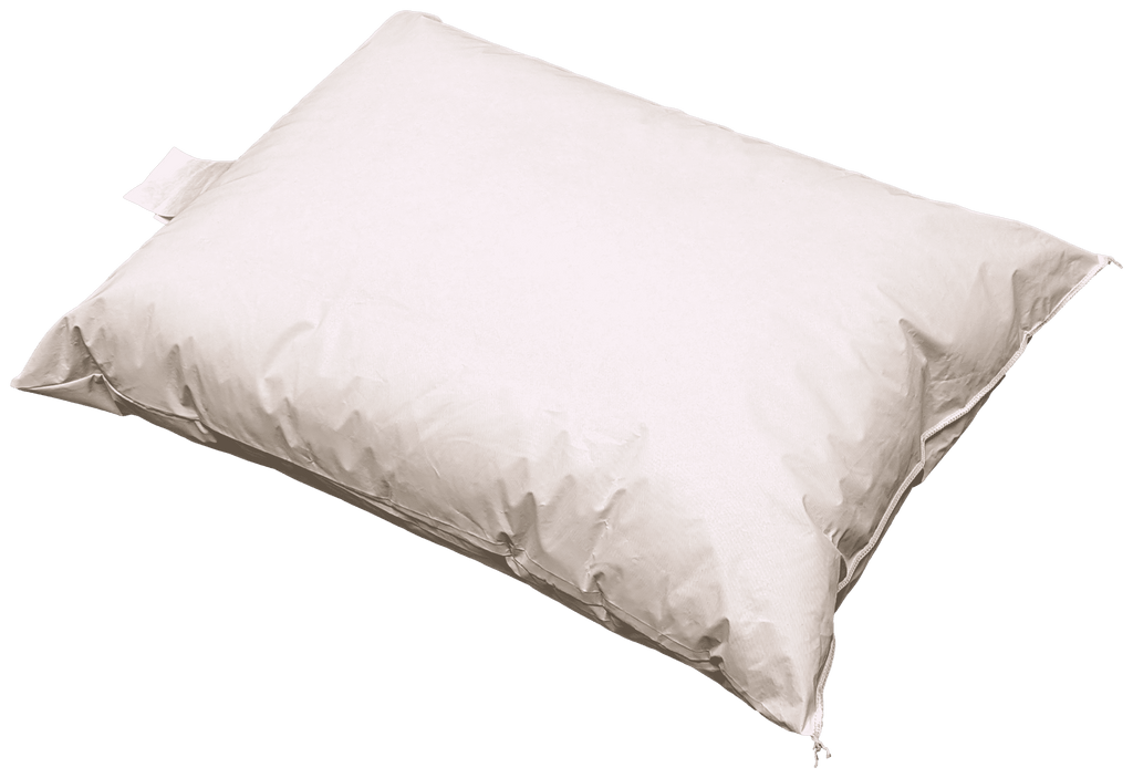 Decorative Plump 2 Pack Vinyl Covered Medical Bed Pillows 19 in x 25 in | Wipeable Easy Clean | Fluid Stain Resistant - Decorative Throw Pillow Cushion for Sofa & Bed - Default Title