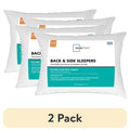 Hotel Collection (2 pack) Back & Side Sleeper Bed Pillow, Standard/Queen - Extra Firm Support (4 Pack) - Orthopedic Shredded Foam Bed Pillow Set - Default Title