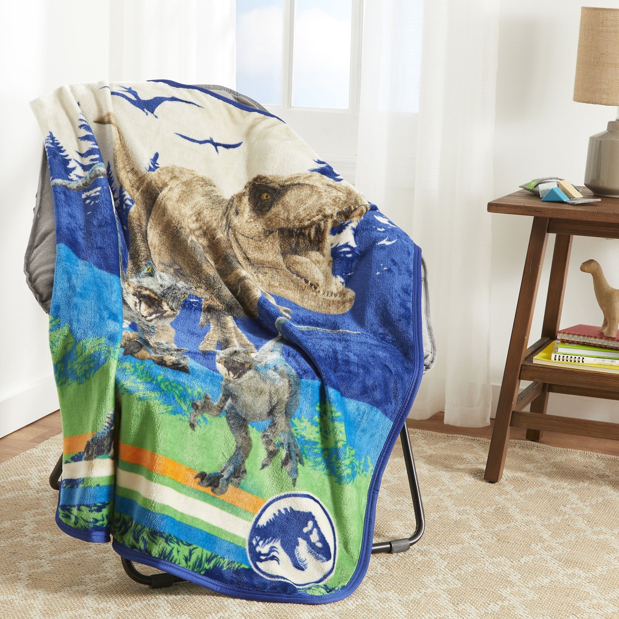 Reversible Sherpa Kids Silky Soft Plush Throw Blanket, 40" x 50" - Luxury Knitted Decorative Throw Blanket with Fringes Detail