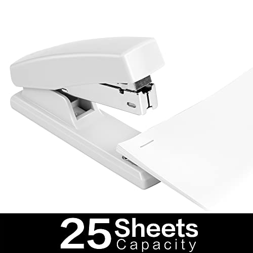 Smart Home Deli Stapler, Desktop Staplers with 640 Staples, Office Stapler, for Daily Use