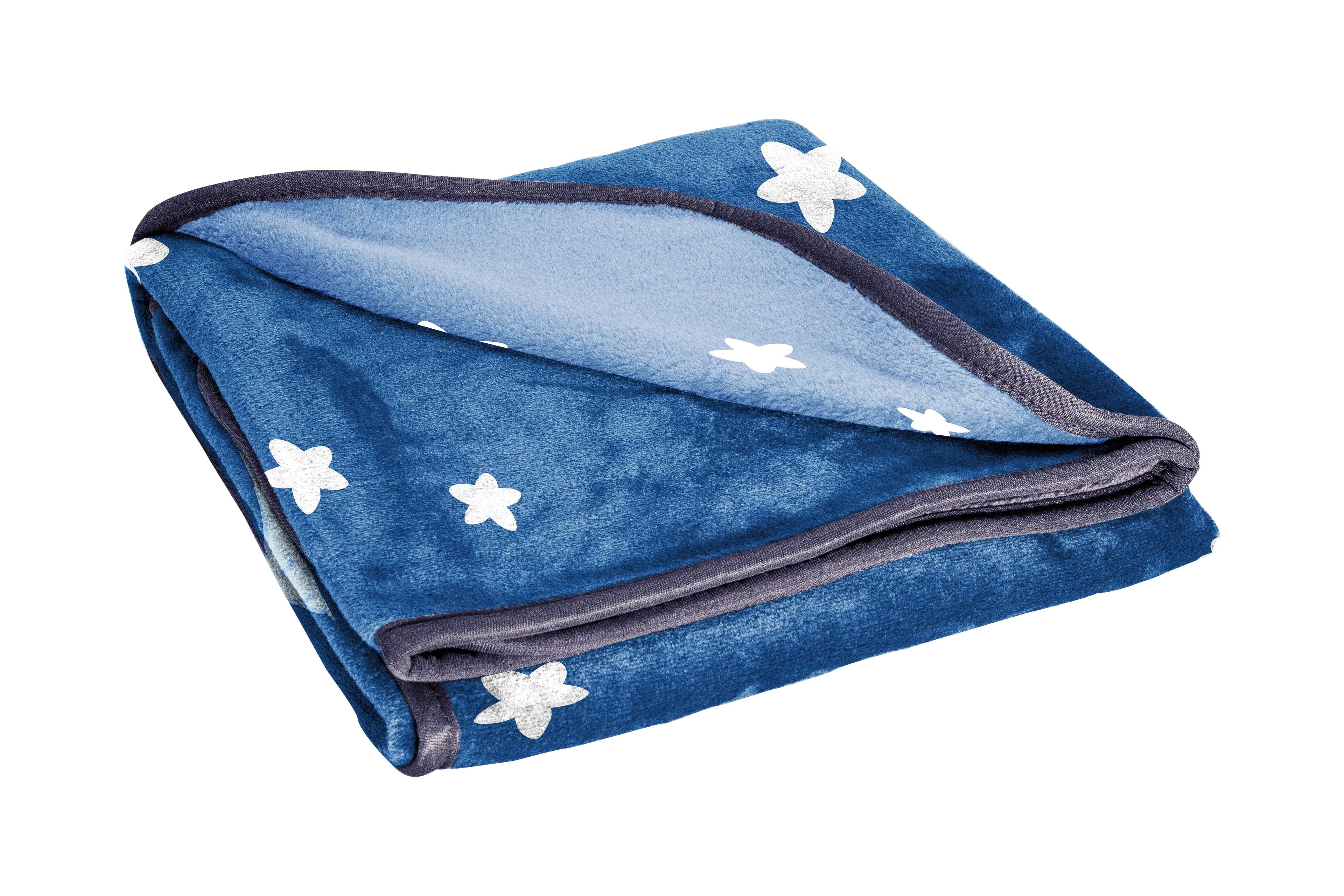 Super Soft Flannel In The Dream Kids Throw Blanket, 46 x 60, Microfiber, Blue, BBC Studios Ages 1+ - Lightweight Plush Warm Blanket for All Seasons Detail