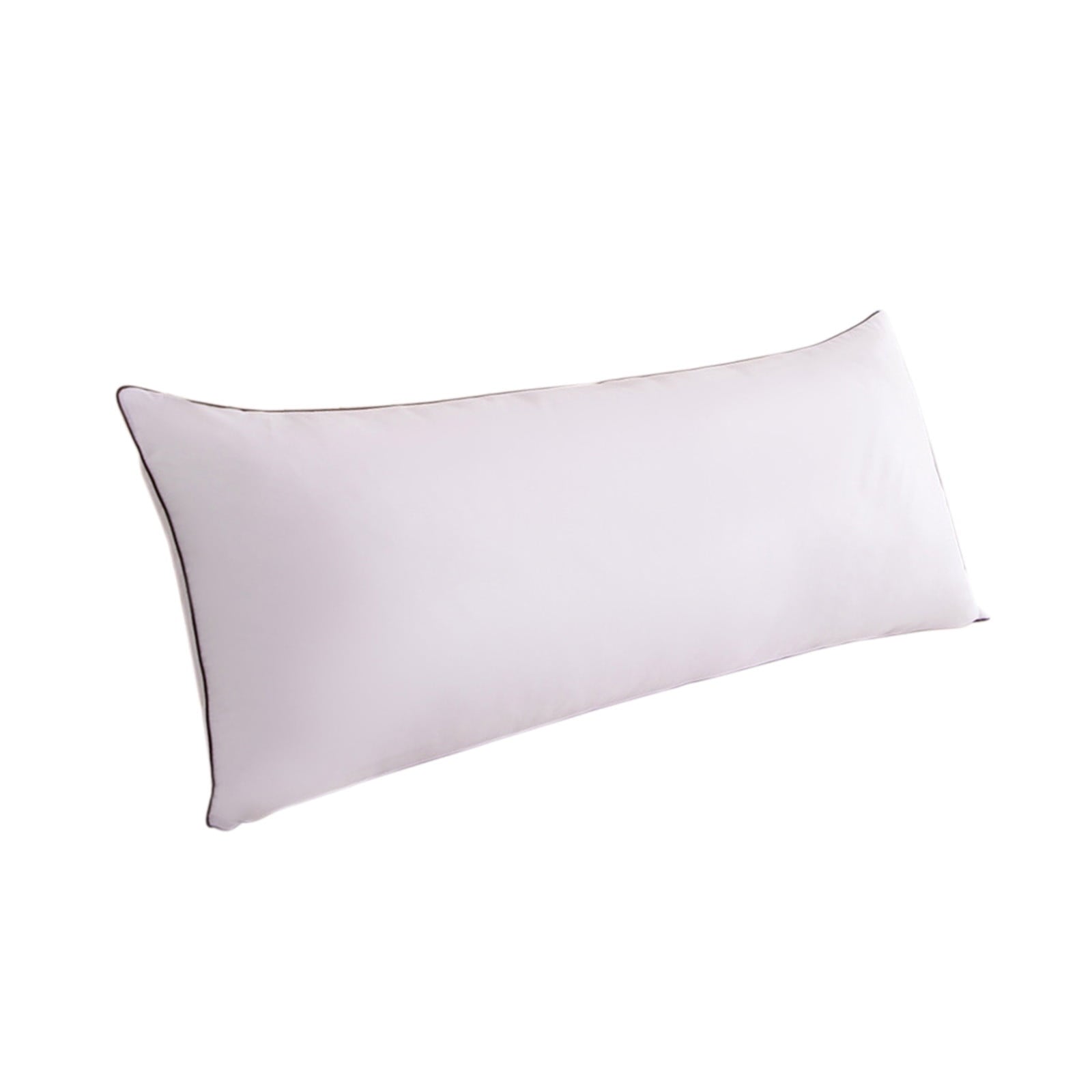 Ergonomic Memory Foam Long Pillows For Bed King Clearance! 100*48cm White Gentle Support Soybean Pillow, Comfortable Breathable Bed Pillows... - Decorative Throw Pillow Cushion for Sofa & Bed Detail
