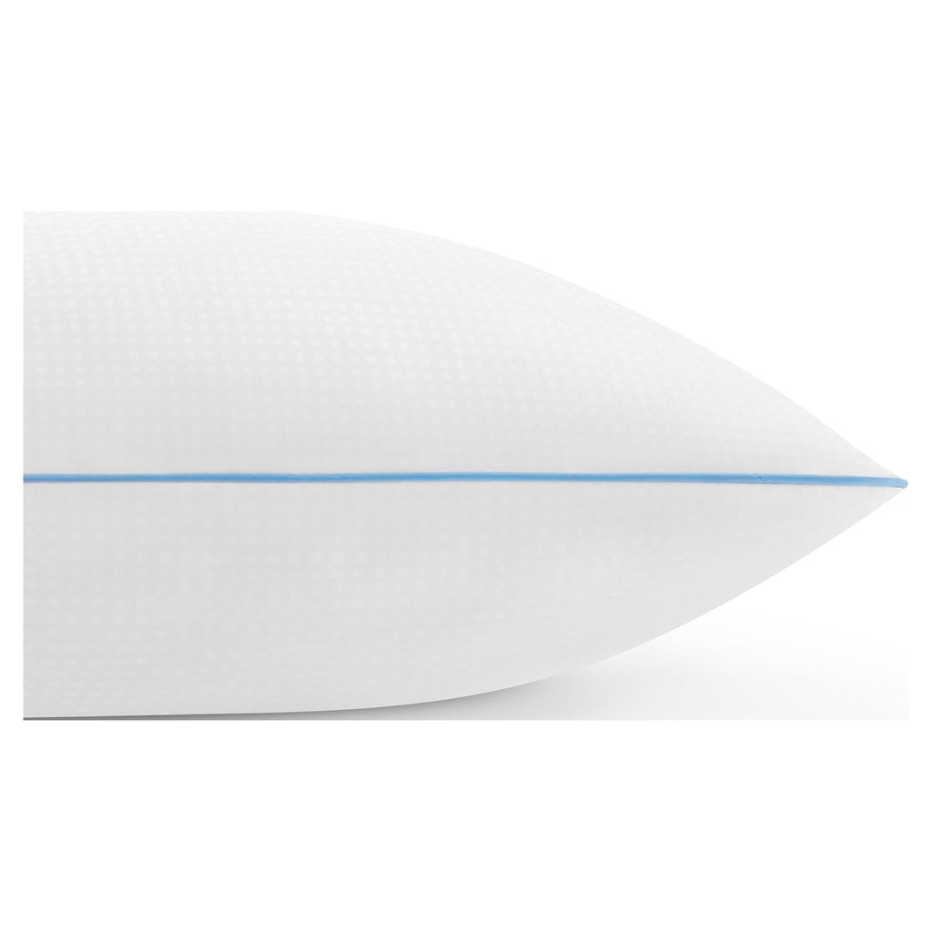 Decorative Plump Cool Nites Bed Pillow, Standard/Queen, 2 Pack - Hotel Quality Plush Sleeping Pillows Detail