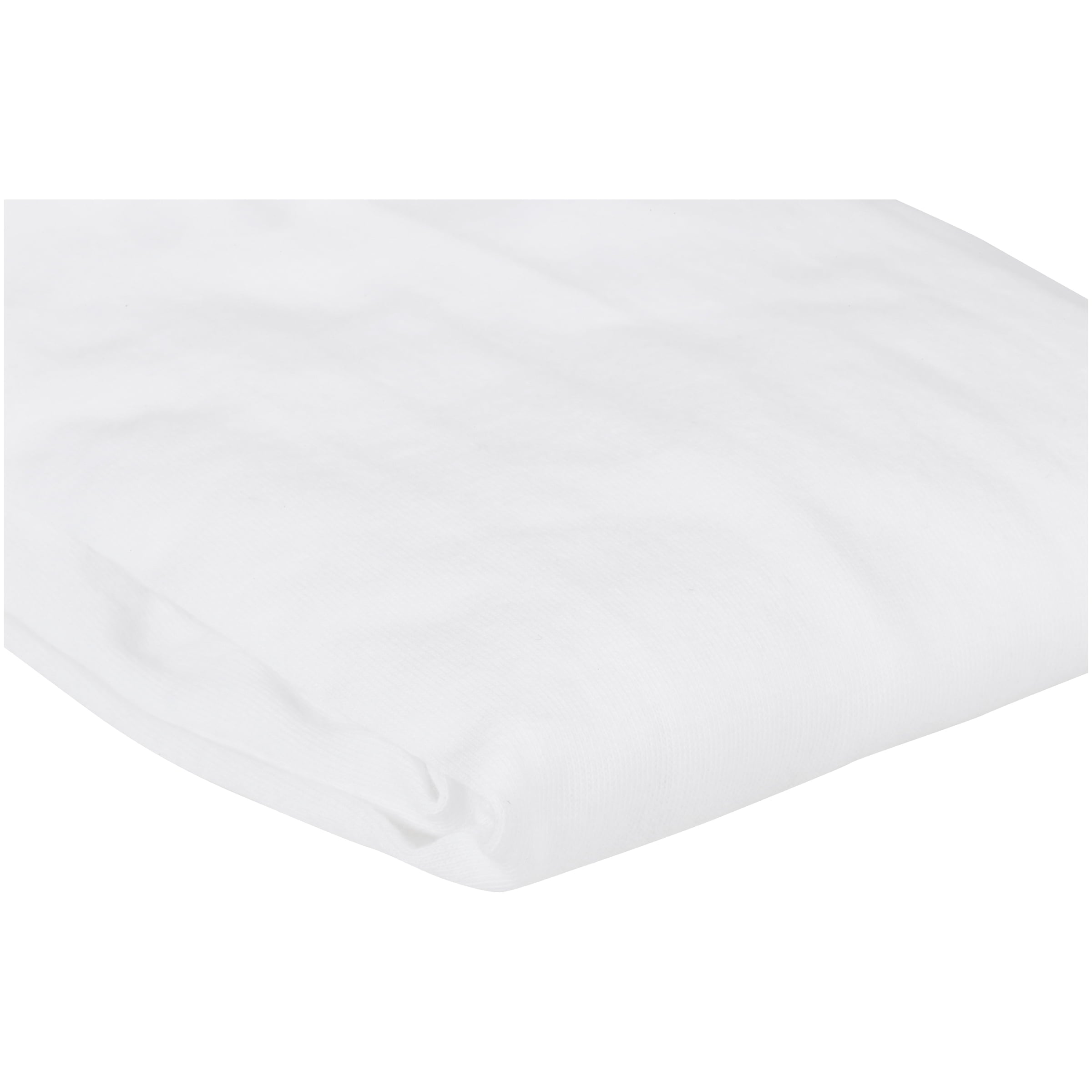 Wrinkle-Resistant TL Care 100% Natural Breathable Cotton Jersey Knit Fitted Bassinet Sheet, White, 15" x 33", Soft Breathable, for Boys... - Cooling Hotel Quality Bedding Sheets and Pillowcases Detail