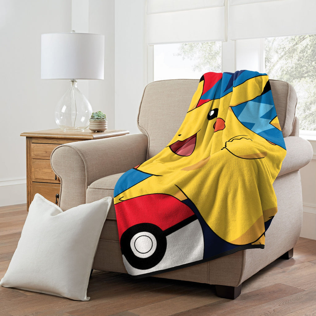Lightweight Warm Throw Blanket, "Quick Capture", Micro Raschel, 46in x 60in, 1 Each - Super Soft Reversible Sherpa Flannel Blanket Detail