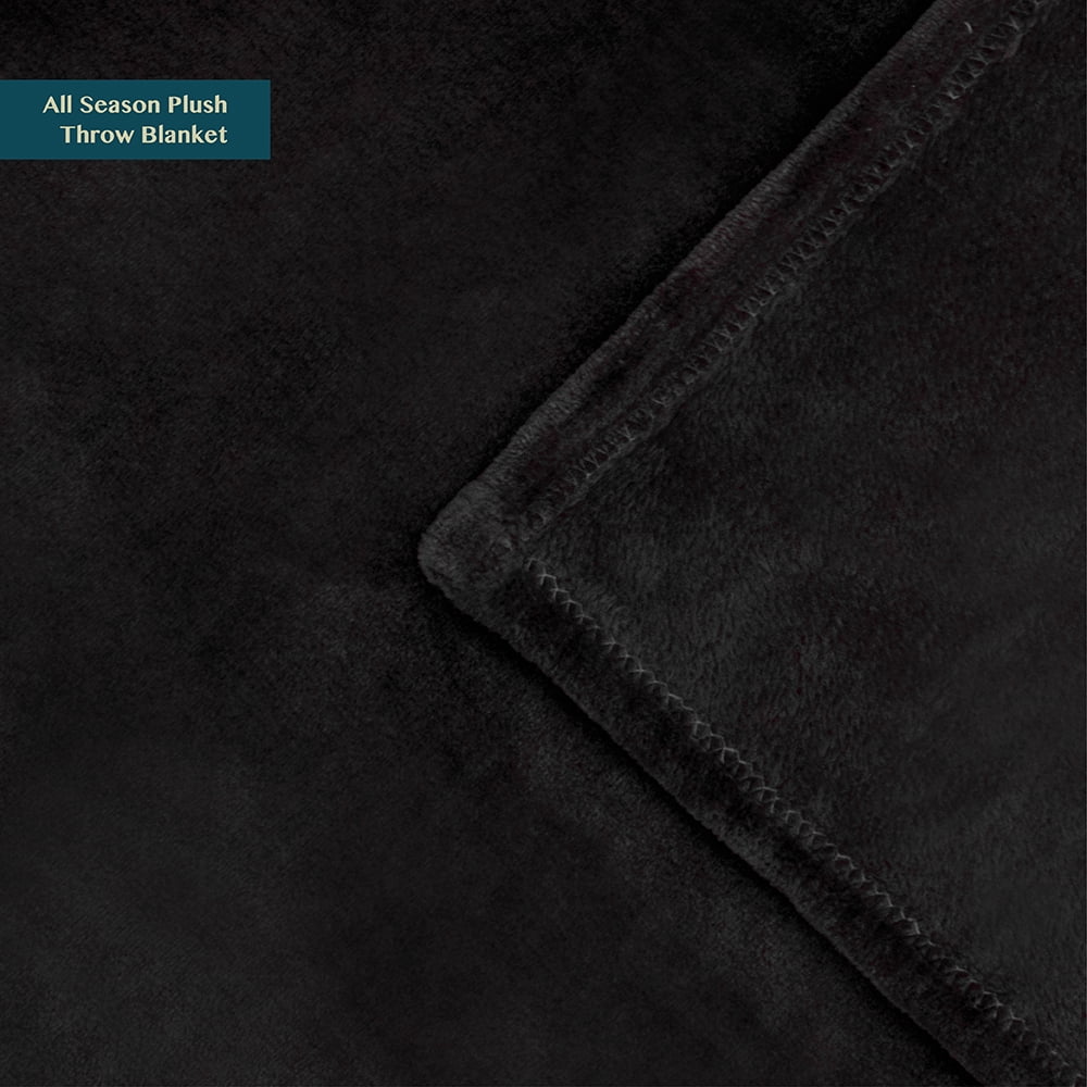 Cozy Fleece Fleece Blanket Throw | Super Soft, Plush, Luxury Flannel Throw | Lightweight Microfiber Blanket for Sofa Couch Bed 50... - Cozy Fleece Throw Blanket for Couch & Bed Detail