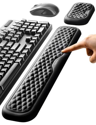 Minimalist Vaydeer Wrist Rest for Keyboard and Mouse, Computer Ergonomic Collection