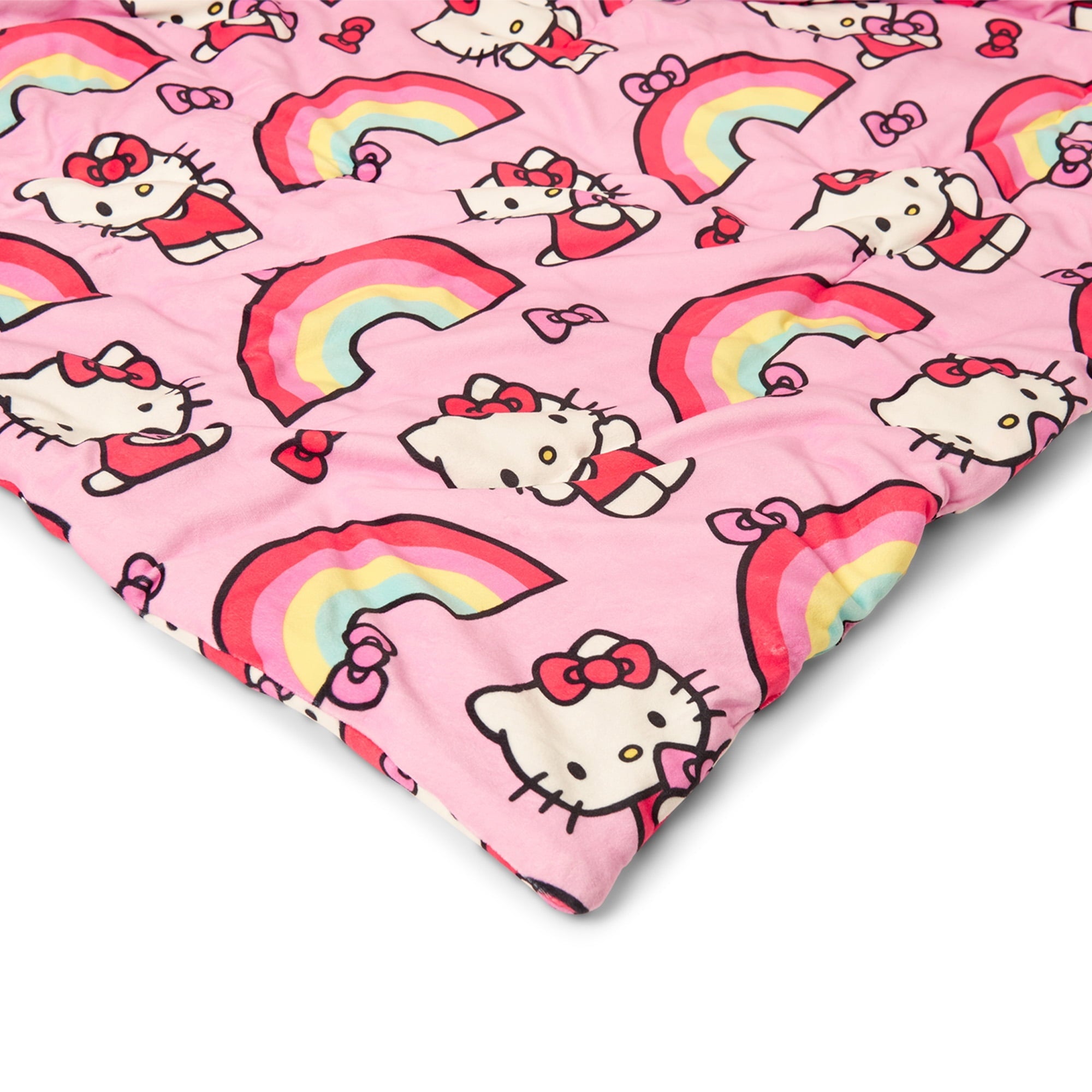 Cozy Fleece Kids Squishy Cloud Throw Blanket, 46 x 60 inches - Super Soft Reversible Sherpa Flannel Blanket Detail