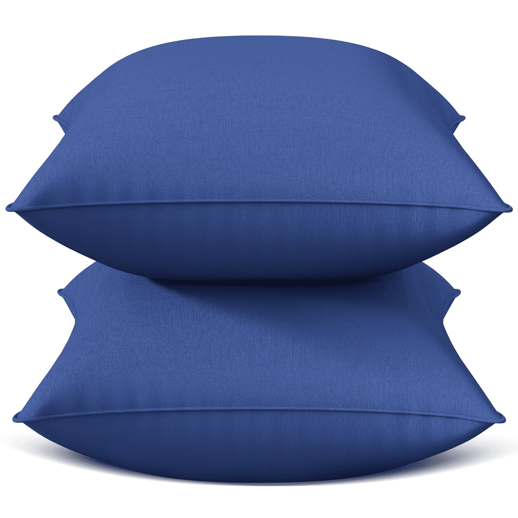 Decorative Plump Throw Pillow Inserts Set of 2, Indoor Decorative 18x18 inches Square Pillows for Couch, Sofa, Bed, Supportive Cushion... - Decorative Throw Pillow Cushion for Sofa & Bed - Default Title
