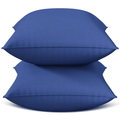 Decorative Plump Throw Pillow Inserts Set of 2, Indoor Decorative 18x18 inches Square Pillows for Couch, Sofa, Bed, Supportive Cushion... - Decorative Throw Pillow Cushion for Sofa & Bed - Default Title