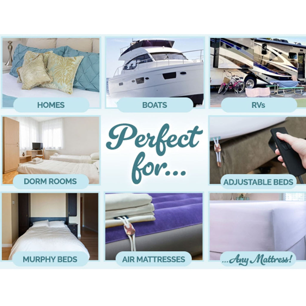 Cooling Sateen Fitted Bed Sheet With Built-In Compression Cord Locks On Mattresses & Won’t Slip - Premium Ultra-Soft Pillowcase Pair for Sleeping Detail