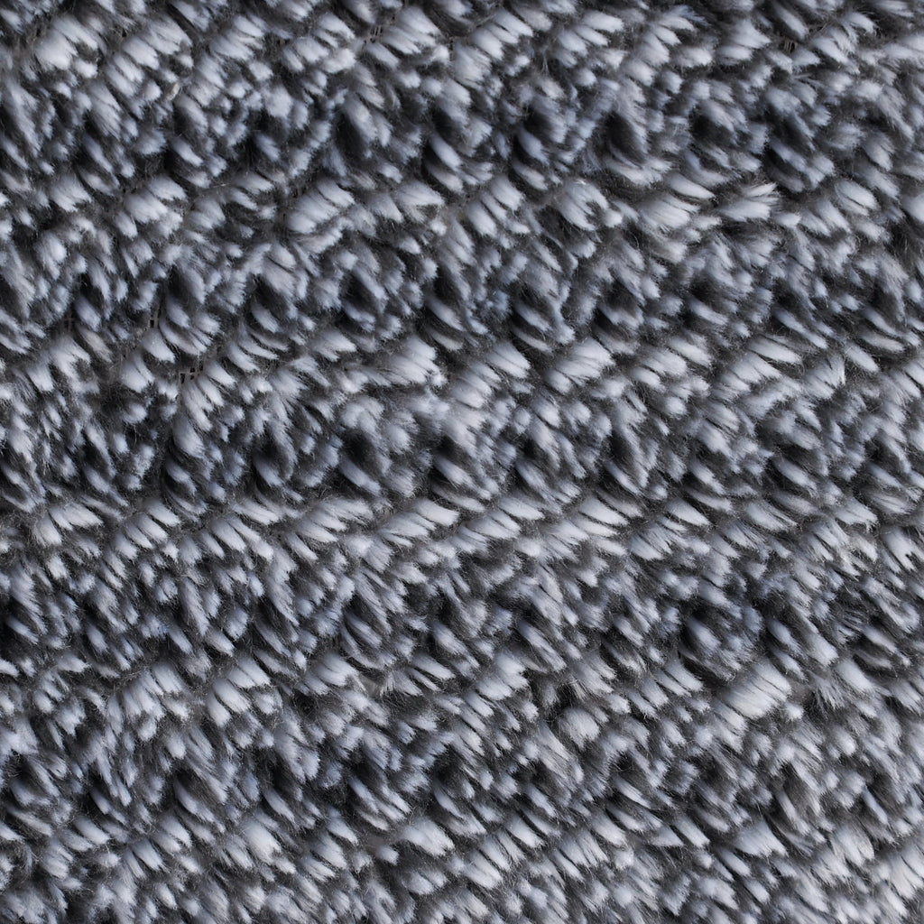 Cozy Fleece Plush Textured Heathered Soft Oversized Throw Blanket, Gray - Cozy Fleece Throw Blanket for Couch & Bed Detail