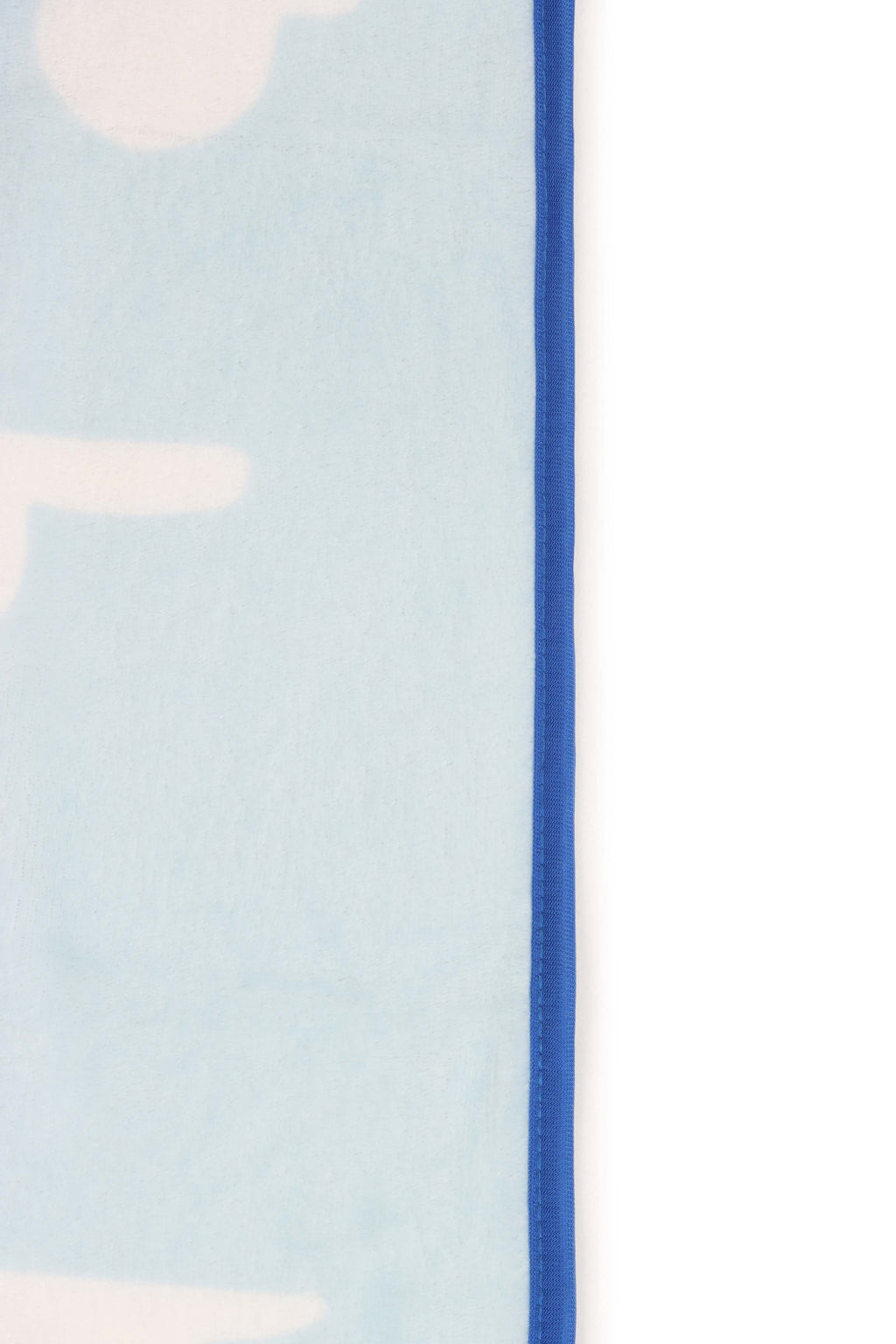 Lightweight Warm Clouds Kids Throw Blanket, Soft Coral Fleece, Blue, 46" x 60" - Lightweight Plush Warm Blanket for All Seasons Detail