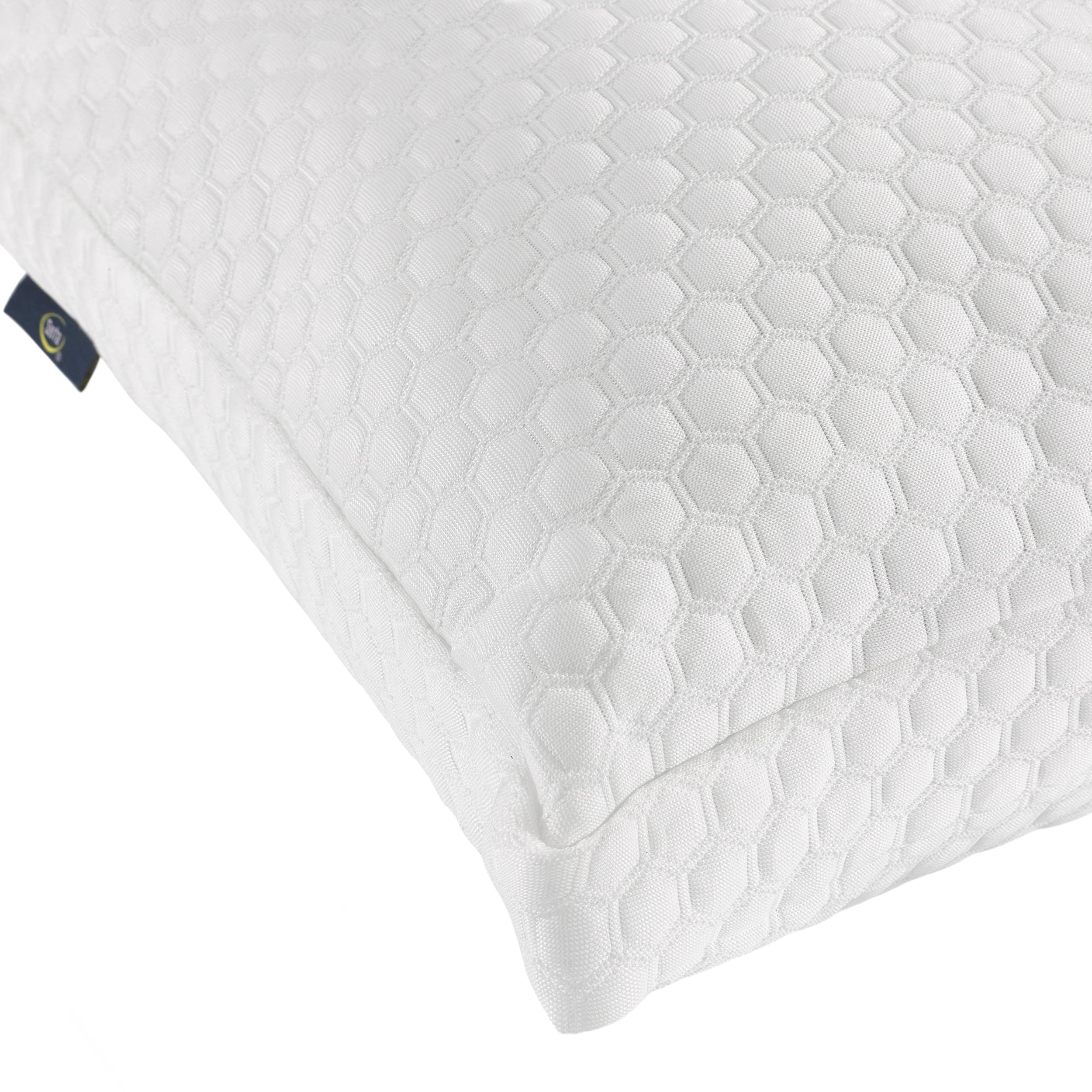 Orthopedic Support Sleep Chill Standard/Queen Bed Pillow, Hypoallergenic Fill - Orthopedic Shredded Foam Bed Pillow Set Detail