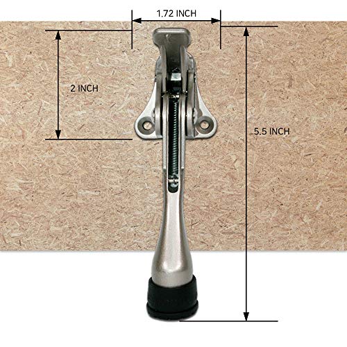Eco-Friendly One Touch Kickdown Door Stopper, Door Holder, Heavy Duty Essentials