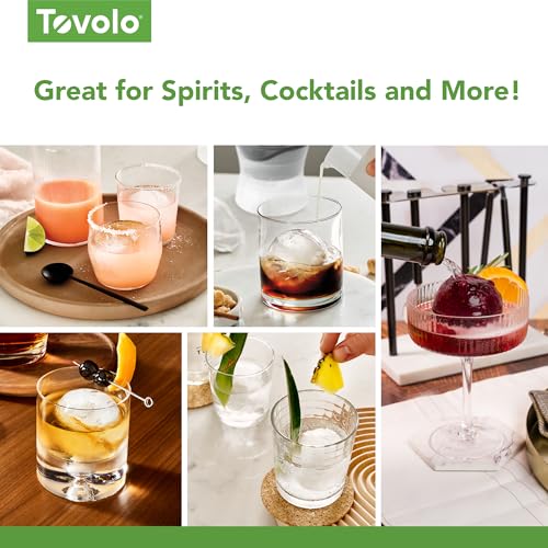 Minimalist Tovolo Sphere Ice Molds - Set of 2