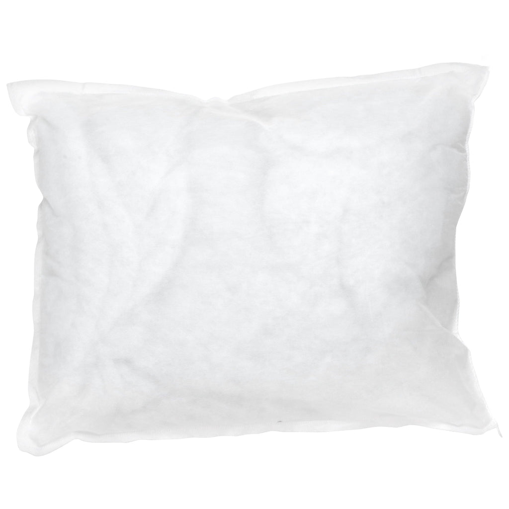 Orthopedic Support Bed Pillow, 12 x 17 Inch, White, Disposable, 2 Count - Decorative Throw Pillow Cushion for Sofa & Bed Detail