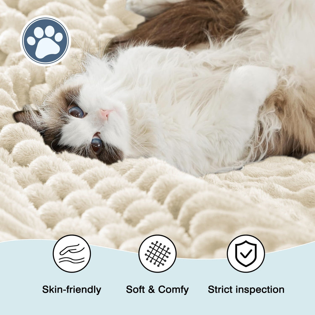 Lightweight Warm Extra Soft with Strip, Plush Fuzzy Cozy Bed s and s for Couch,Bed,Sofa,Lightweight and Versatile s for Office Bedroom... - Lightweight Plush Warm Blanket for All Seasons Detail