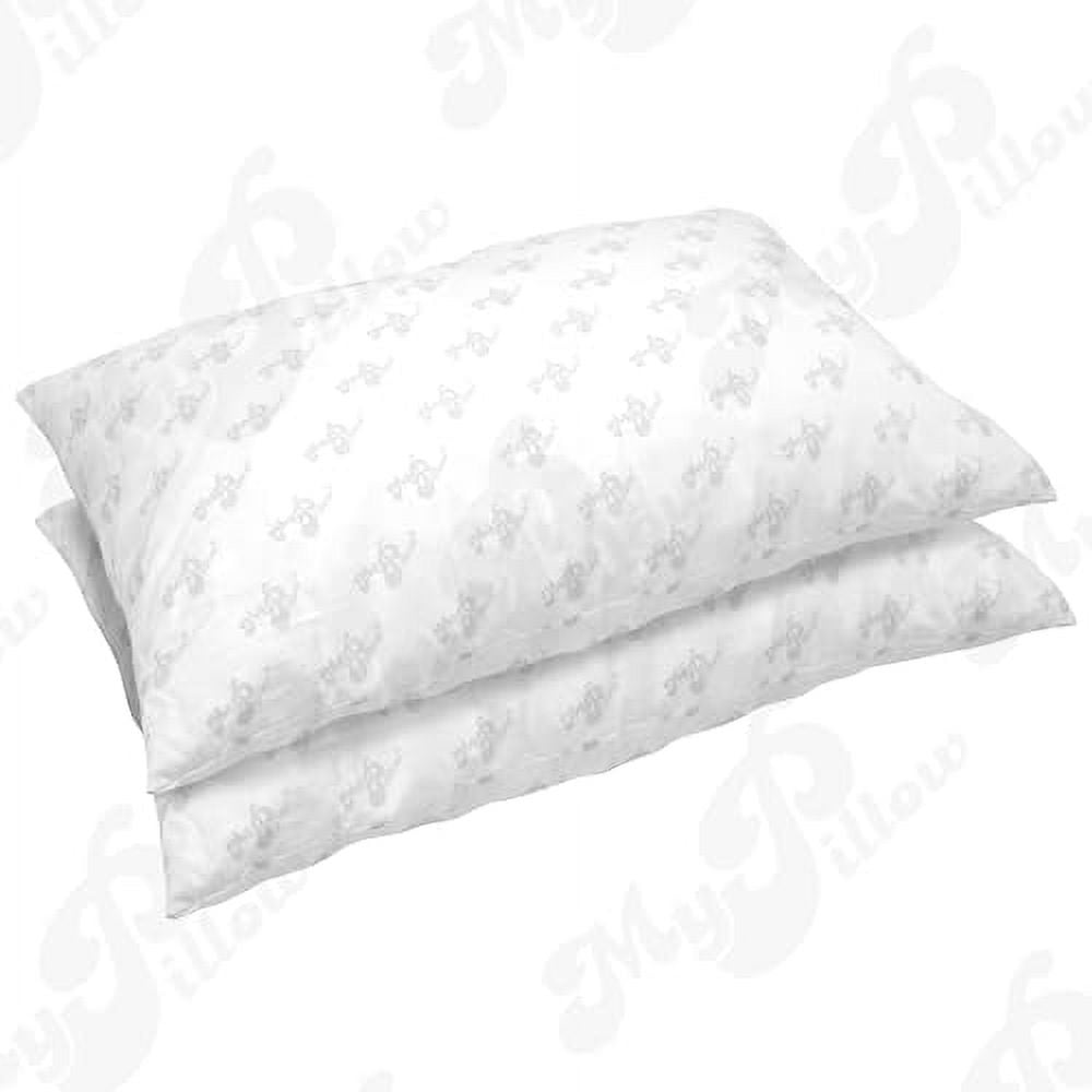 Ergonomic Memory Foam Bedding Bed Pillows for Sleeping Standard Size, Set of 2, Back, Stomach or Side Sleepers - Classic Pillow (Standard, ... - Ergonomic Memory Foam Pillow for Neck Pain Support Detail