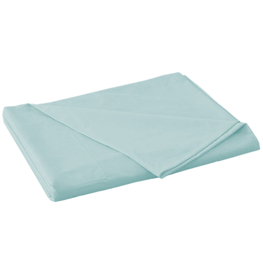 Ultra-Soft Under $5 Clearance! InsCrazy Bed Sheet, 100% Cotton Household Solid Color, Soft and breathable Bed Sheet Piece 66 x 96" - Luxury Bed Sheet Set with Deep Pockets Detail