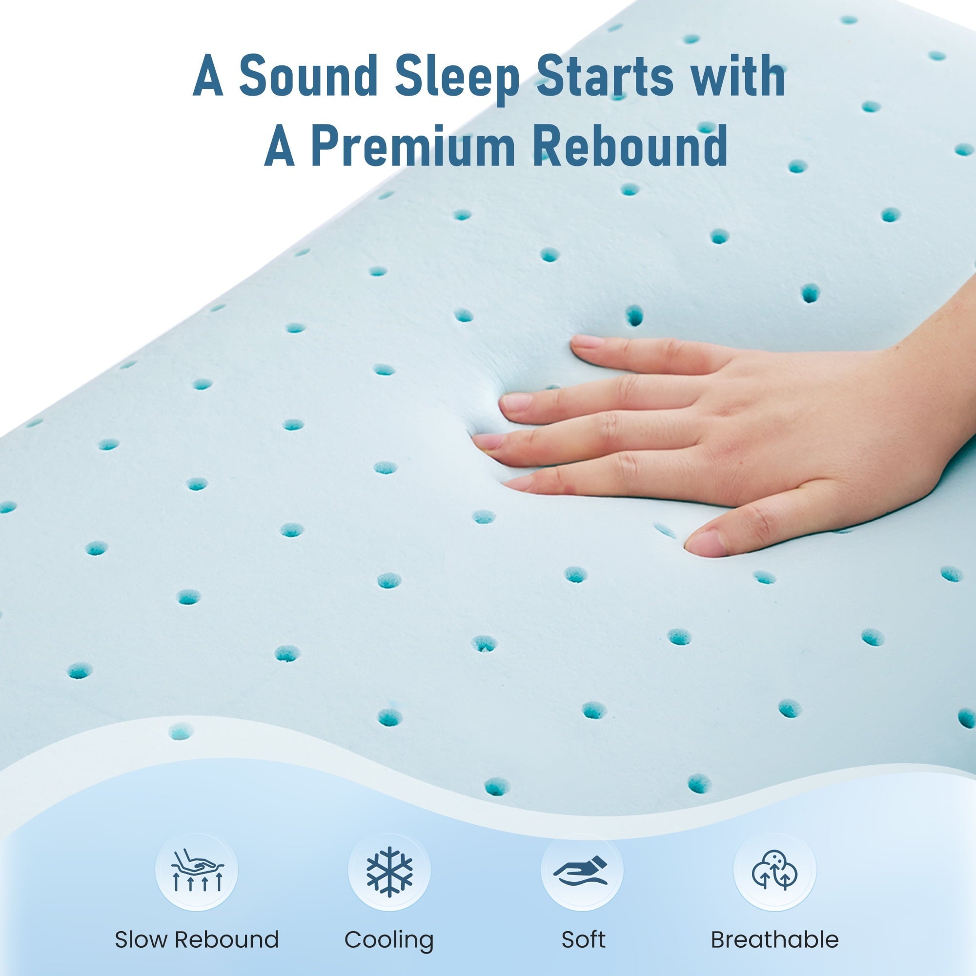 Hotel Collection Memory Foam Pillow for Bed, Cooling Pillow with Extra Height Pad, Supportive Bed Pillow for Side, Back & Hot Sleepers... - Orthopedic Shredded Foam Bed Pillow Set Detail