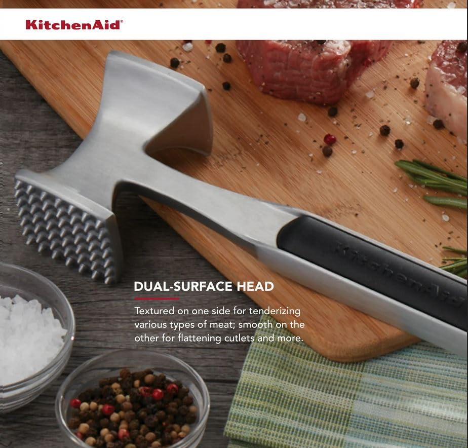 Smart Home Gourmet Multi Sided Meat Tenderizer for Pounding Meats, Collection