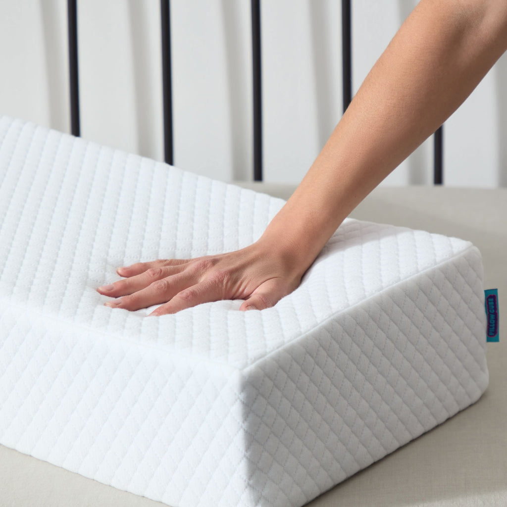 Decorative Plump Standard Pillow for Side Sleepers, Cooling Technology and Removable Cover - Decorative Throw Pillow Cushion for Sofa & Bed Detail