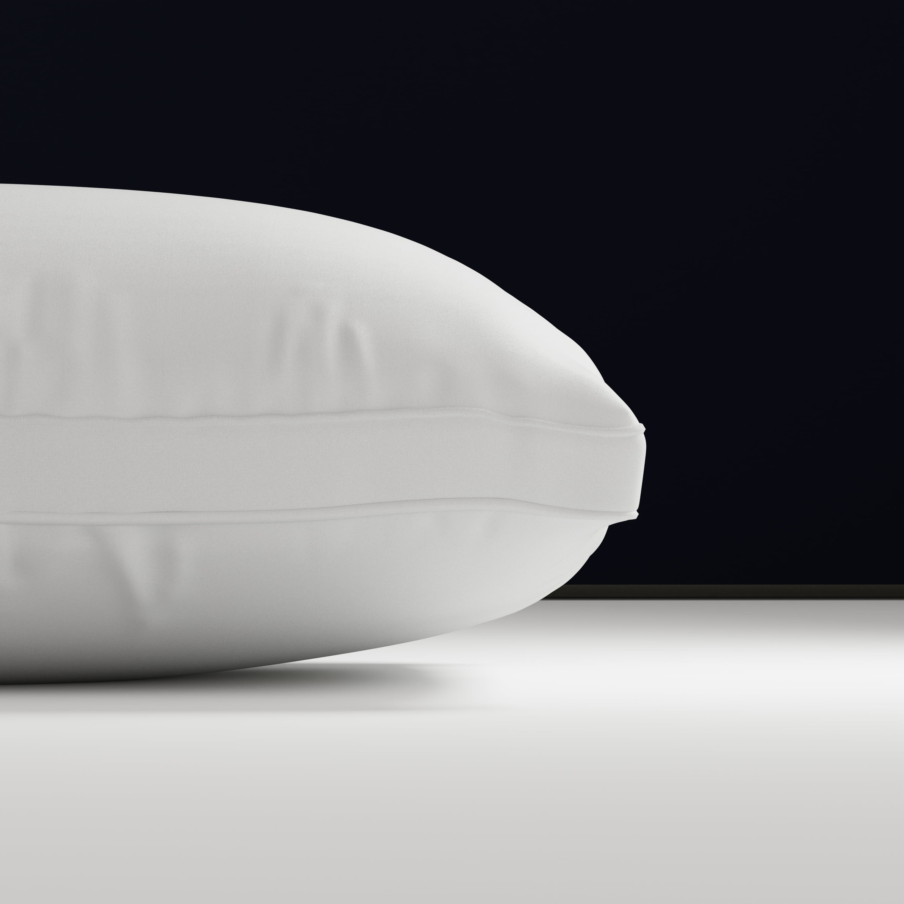 Orthopedic Support Cooling Bed Pillow, Jumbo, White- Extra Firm, 2 Count - Ergonomic Memory Foam Pillow for Neck Pain Support Detail