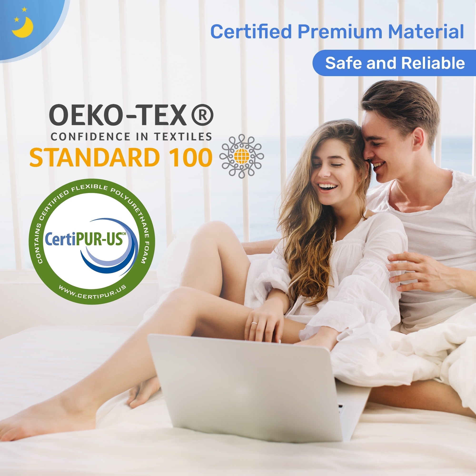Ergonomic Memory Foam | Cervical Memory Foam Bed Pillow Standard | Neck, Shoulder Pain Relief | Improves Sleeping - Hotel Quality Plush Sleeping Pillows Detail