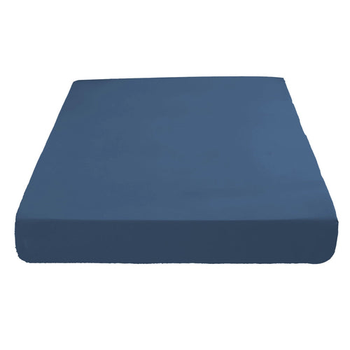 Cooling Sateen Egyptian Cotton Fitted Sheet Queen Size - 400 Thread Count Queen Size Fitted Sheet Only, Extra Soft, Cooling, 15" Dee... - Breathable Egyptian Cotton Flat & Fitted Sheets Detail