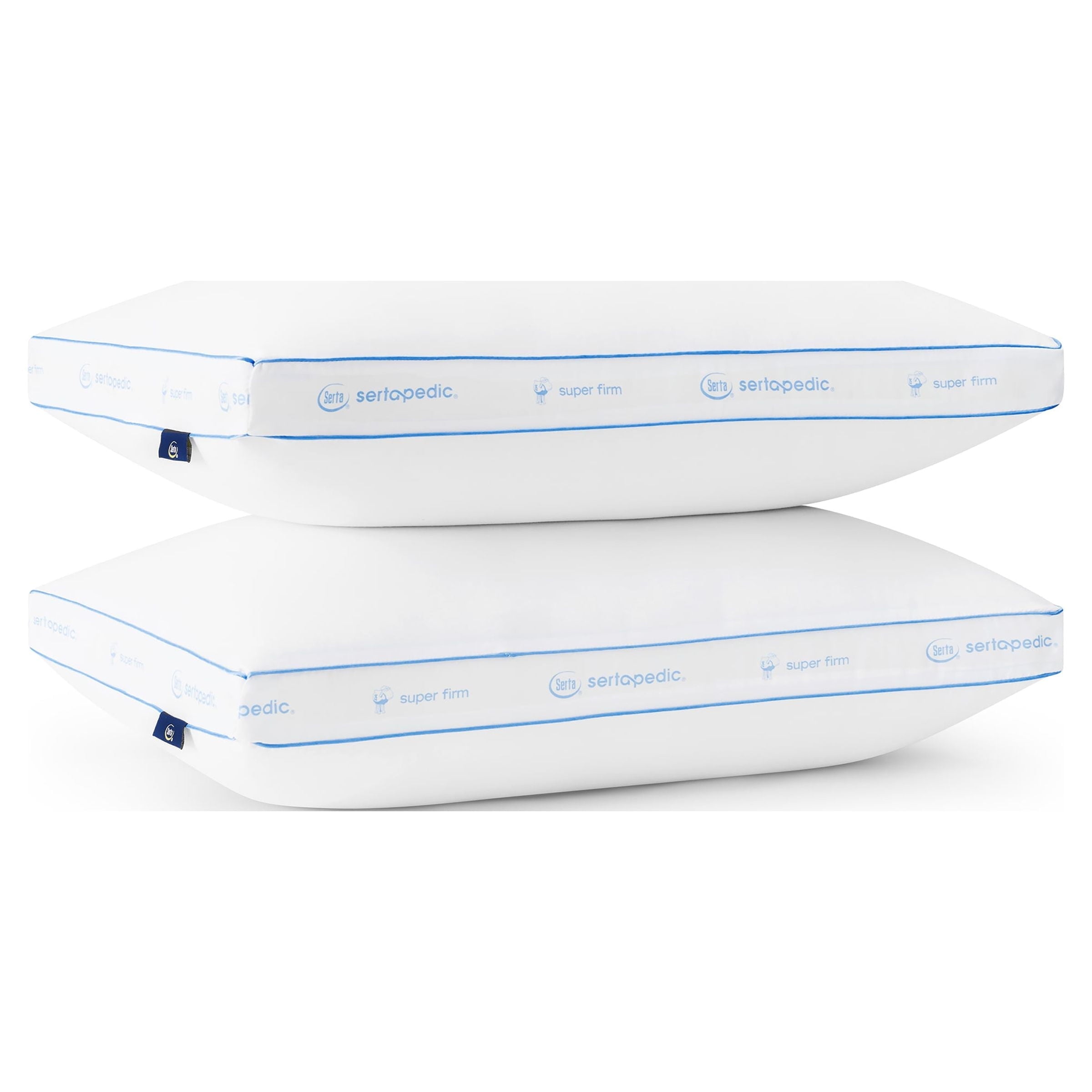 Fluffy Shredded Extra Firm Pillow, Standard/Queen, 2 Pack, Hypoallergenic - Hotel Quality Plush Sleeping Pillows Detail