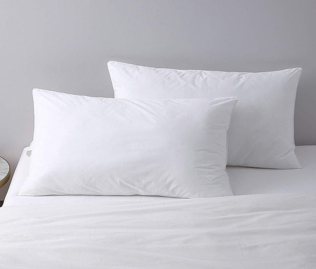 Hotel Collection Bed Pillows King Size Pillows Set of 2, Pillows for Sleeping,Polyester Microfiber Cover,Super Soft Set of 2(... - Hotel Quality Plush Sleeping Pillows Detail