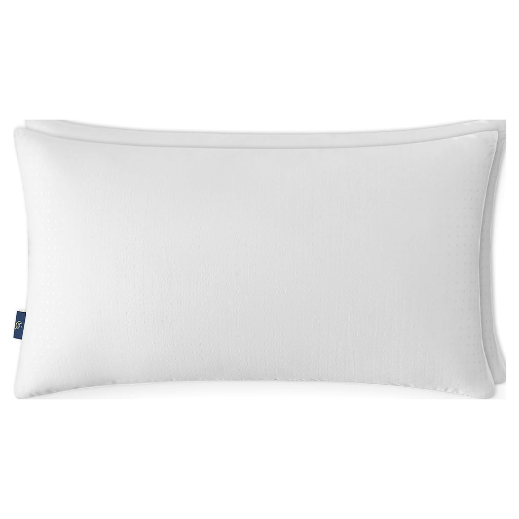 Fluffy Shredded Won't Go Flat Bed Pillow, King, 2 Pack - Orthopedic Shredded Foam Bed Pillow Set Detail