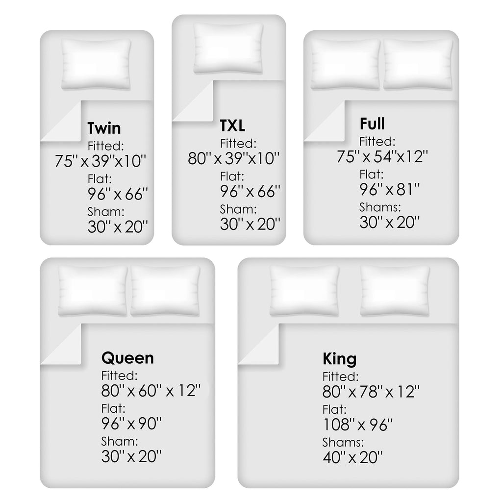 Cooling Sateen Set- 3 Piece Bed Linens-Fitted & Flat s, Plus A Pillowcase-Wrinkle, Stain & Fade Resistant (Twin, White) - Luxury Bed Sheet Set with Deep Pockets Detail