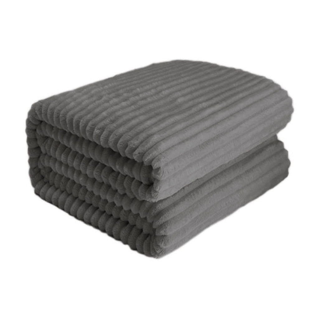 Cozy Fleece Bunny Blanket, Super Soft & Warm Faux Rabbit Fur Throw Blanket, Lightweight Microfiber Machine Washable for Bedroom, ... - Cozy Fleece Throw Blanket for Couch & Bed Detail