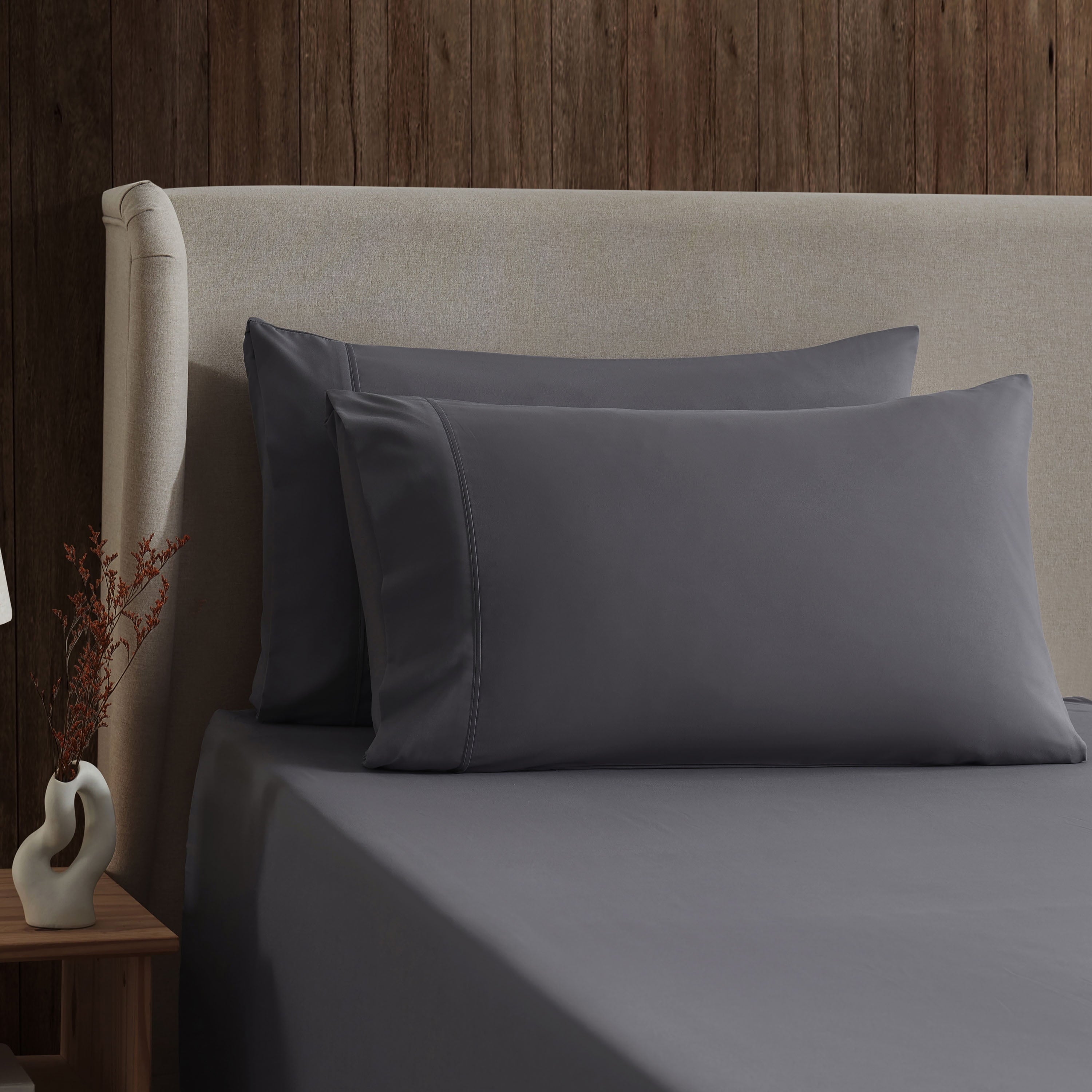 Wrinkle-Resistant Queen Sheets Set, 1800 Series Extra Deep Pocket Sheets Queen Soft Microfiber Bed Sheets, 4 Piece Queen Sheet sets - Premium Ultra-Soft Pillowcase Pair for Sleeping Detail