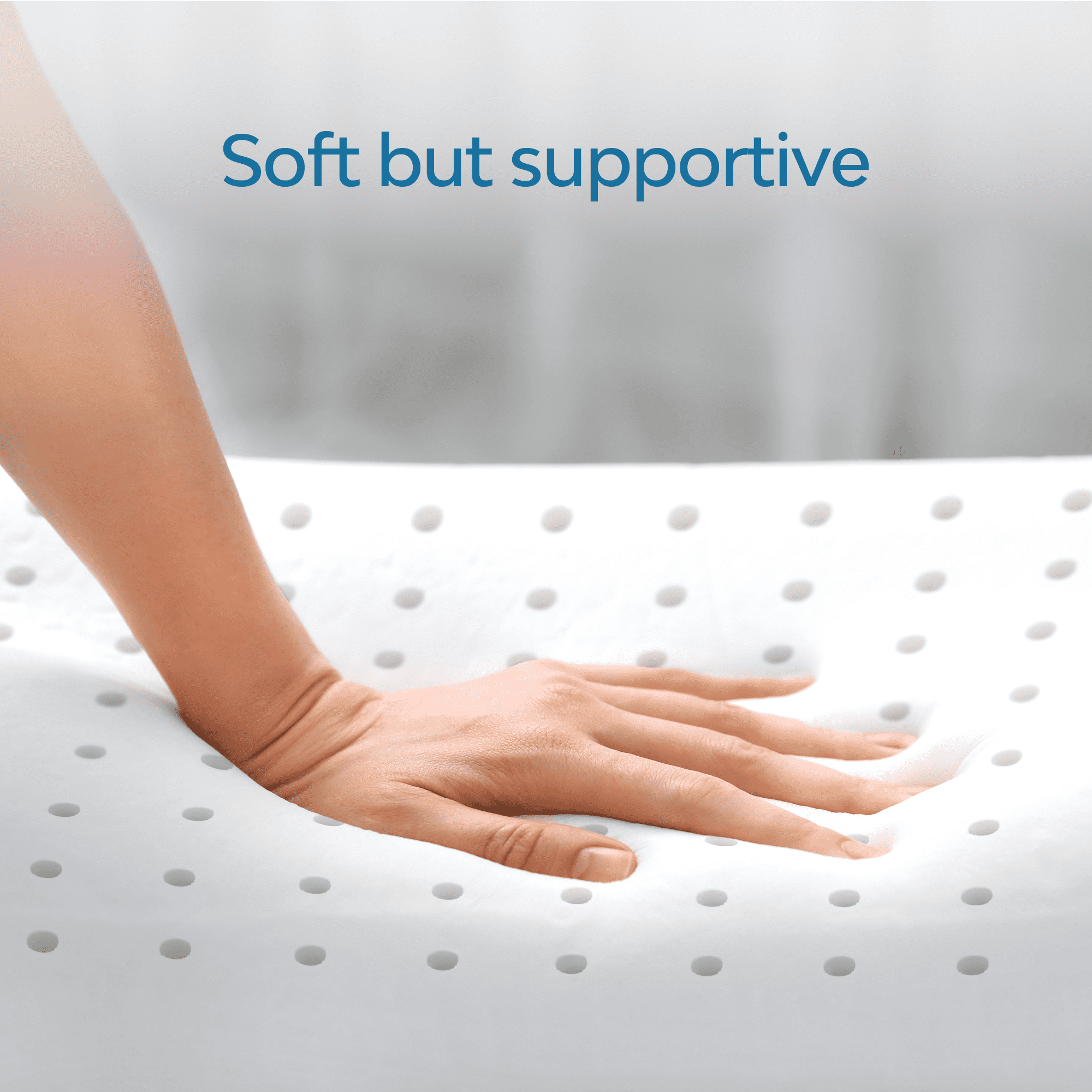 Fluffy Shredded Memory Foam Water Pillow - Adjustable Pillow for Neck Pain Relief, Pillow for Side, Back, and Stomach Sleepers, The O... - Hotel Quality Plush Sleeping Pillows Detail