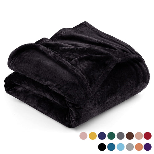 Cozy Fleece Microplush Fleece Blanket Cozy for Bed and Throw Cozy for Bed and Throw 310 GSM Soft Microfiber Lightweight Warm Fluf... - Cozy Fleece Throw Blanket for Couch & Bed - Default Title