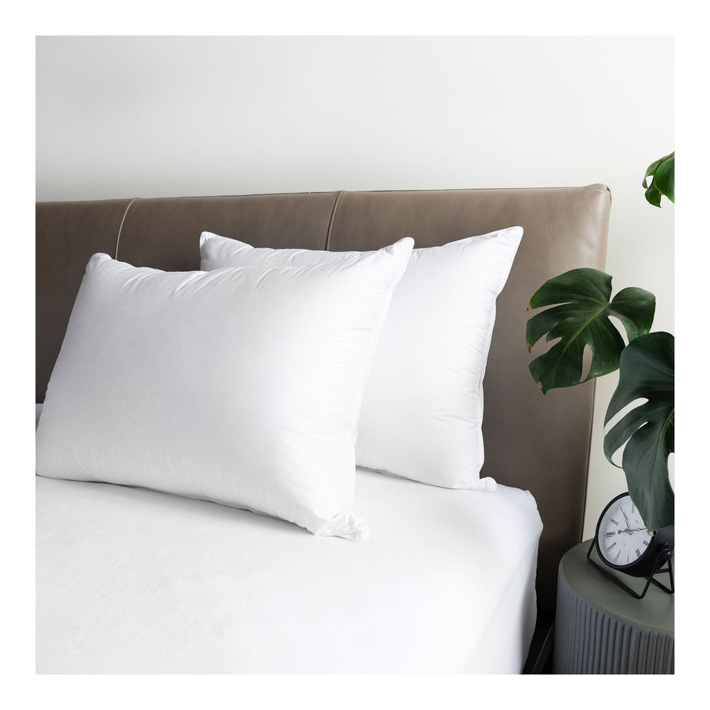Hotel Collection Microflex Hospitality Bed Pillow - Standard - Firm - 10 Pack - Hotel Quality Plush Sleeping Pillows - Default Title